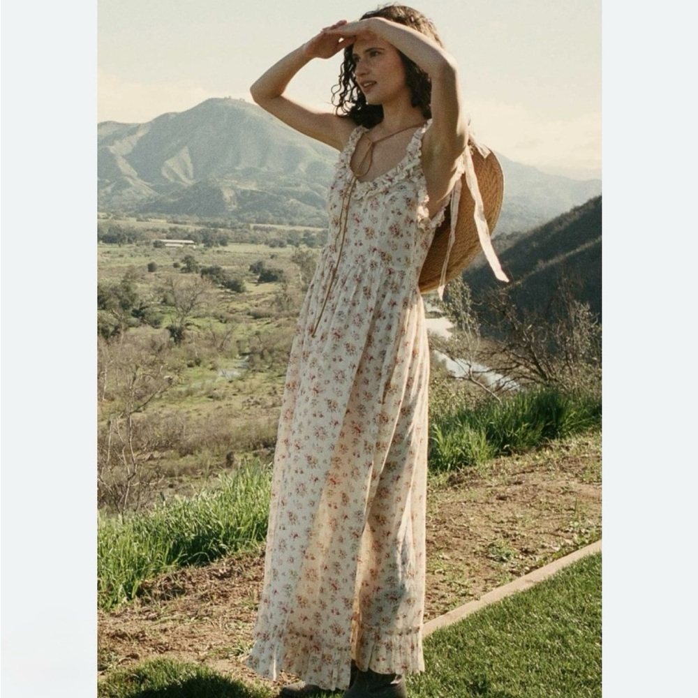 Doen Floral Ondine Dress in Tuileries Bloom